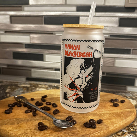 Throne of Glass Manon Blackbeak Iced Coffee Cup